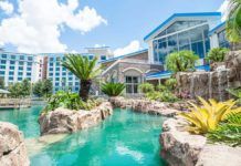Karibisk karneval varje onsdag på Sapphire Falls karibisk Karneval Universal, Sapphire Falls Hotel