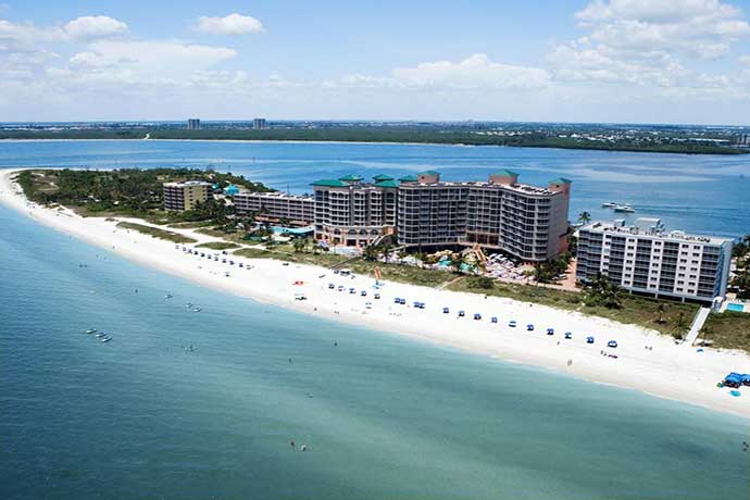 boka hotell Fort Myers. Pink Shell Beach Resort, halva priset