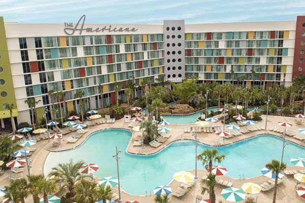 Universals hotell, florida retro