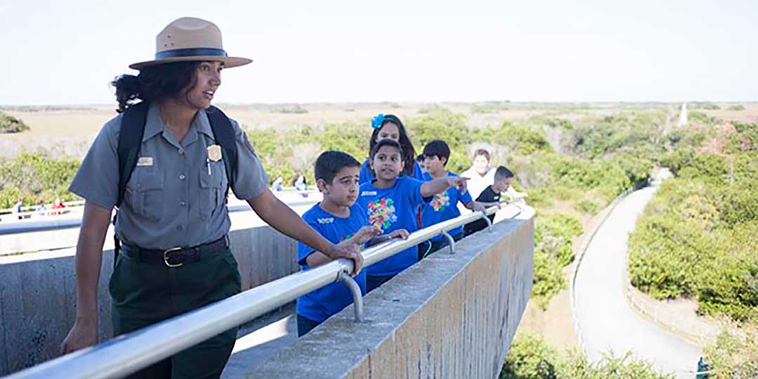 Everglades besökscentrum, everglades efter Irma