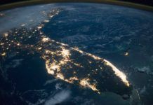 Florida från rymden – förstå delstatens storlek Florida från rymden, platser florida, Florida aus dem All, Florida from space