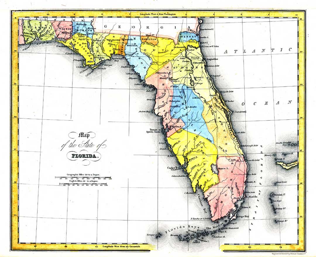 Kartor om Florida, maps of florida, Mapas de Florida