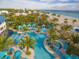 Hollywood Beach – med bästa strandpromenaden Margaritaville Resort, Hollywood Beach, Florida