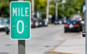 Florida Keys mile markers visar vägen på US 1 guide Florida Keys mile markers
