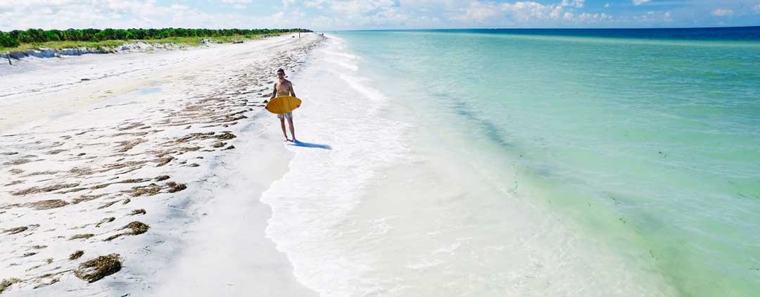 Floridas stränder västkusten, floridas bästa stränder 2020, best florida beaches 2020