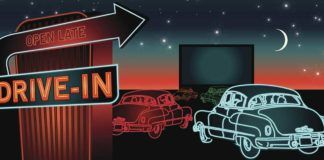 Drive-in movies – en tidsresa till 50-talet i Florida Drive-in movies, florida retro