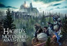 Harry Potter – nu med fritt fall på Hagrids motorcykel harry potter